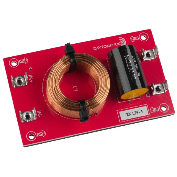 Main product image for Dayton Audio 2k-LPF-4 Low Pass Speaker Crossover 2, 260-1852